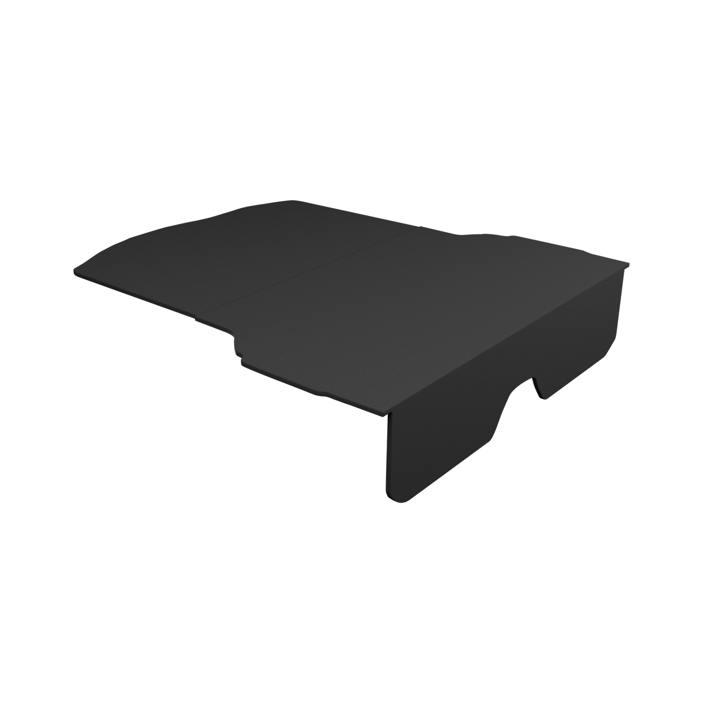 Fiesta Mk7 / Mk7.5 rear seat delete — Black OEM Carpet — Standard — view 2