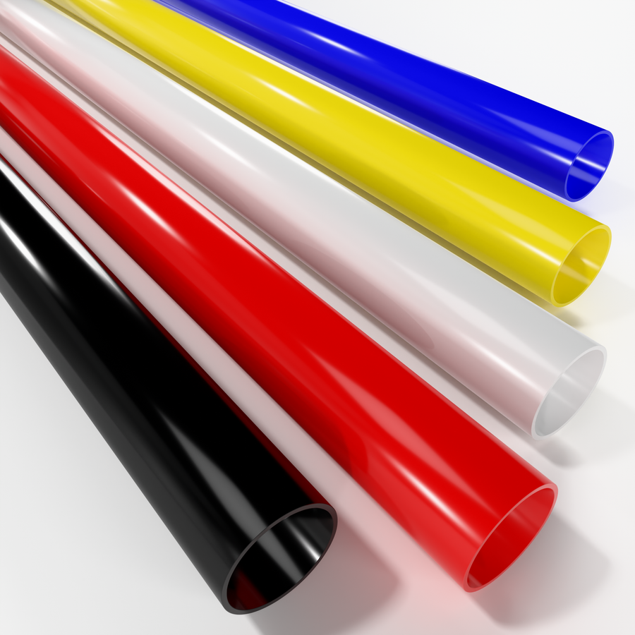 Powdercoated aluminium bar colours